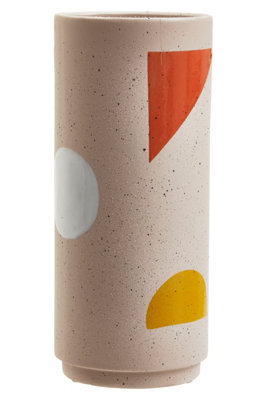 OrsinaSmall Abstract VaseHandcrafted Ceramic Vase For Modern HomeStylish Stoneware Vase For Living Room from B&Q
