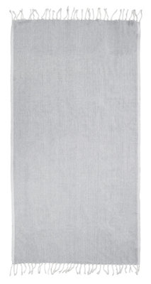Orsina Thread & Loom Grey Hammam Towel