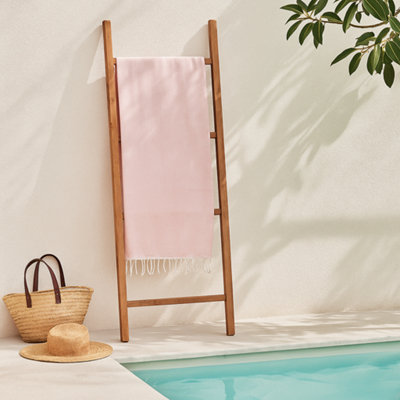 Orsina Thread & Loom Coral Hammam Towel