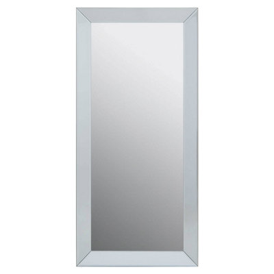 Orsina Champagne Large Rectangle Wall MirrorWardrobe Wall MirrorDecorative Room MirrorWall Mounted Mirror from B&Q
