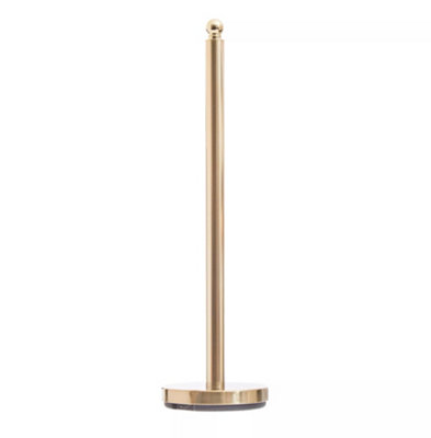 Orsina Stable Gold Finish Toilet Roll HolderElegant Design Toilet HolderRoll Holder With Gold Finish Base from B&Q
