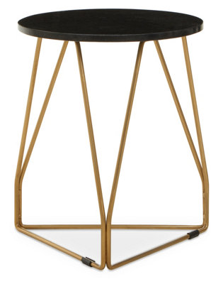 Orsina Corra Side Table With Sledge Base from B&Q