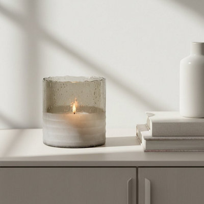 Orsina Glynn Natural Small Candle Holder from B&Q
