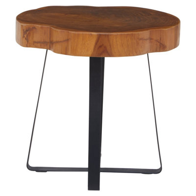 Orsina Manado Wooden Side Table from B&Q