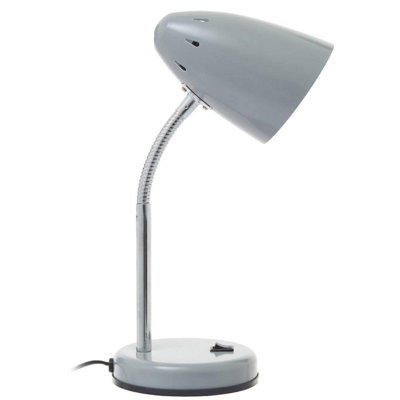 Orsina Matte Grey Desk LampAdjustable Living Room Desk Lamp Minimalistic Desk Lamp For Reading & Writing from B&Q