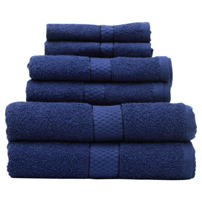 Orsina 6Pc Towel SetUltra-Soft Cotton Towels With Quick-Dry TechnologyIncludes 2 Bath Towels2 Hand Towels