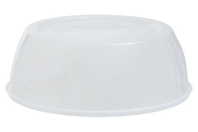 Orsina Clear Microwave Plate Cover,bpa-Free Plastic Cover With Finger Grips,splatter Guard,microwave Dish Cover from B&Q