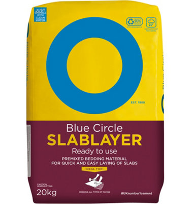 B&Q -  Brown Slablayer20Kg Bag