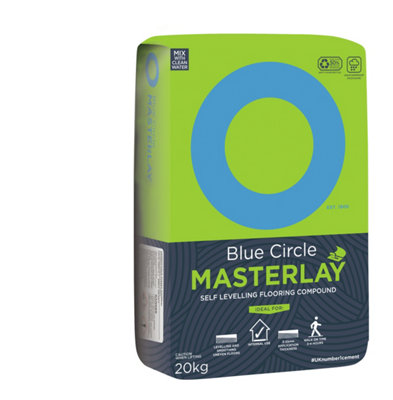 Blue Circle Masterlay Floor Levelling Compound20Kg Bag from B&Q
