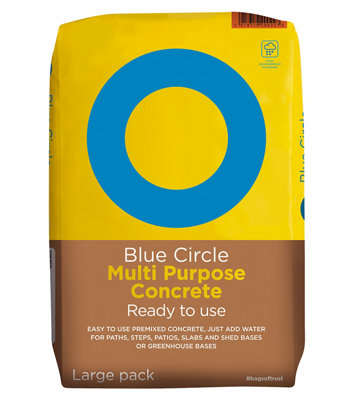 Blue Circle Multipurpose Concrete20Kg BagReady Mixed from B&Q