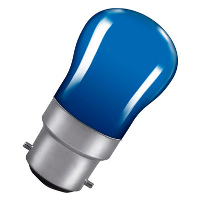 Crompton Lamps 15W Pygmy B22 Dimmable Blue (3 Pack) from B&Q