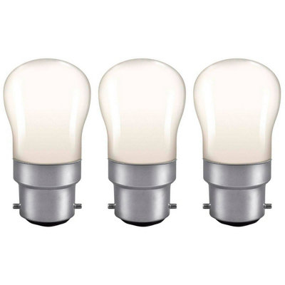 Crompton Lamps 15W Pygmy B22 Dimmable White (3 Pack) from B&Q