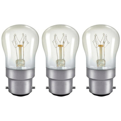 Crompton Lamps 25W Pygmy B22 Dimmable Warm White Clear (3 Pack) from B&Q