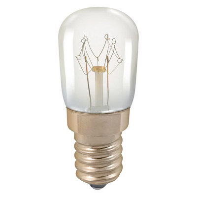 Crompton Lamps 25W 22X50mm Oven E14 Warm White Clear from B&Q