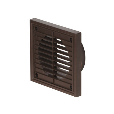 Airflow Fg150-Br Fixed Grille Brown 150mm 52641109R from B&Q