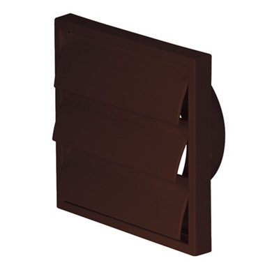 Airflow Gravity Grille Terracotta 100mm 90002007R from B&Q