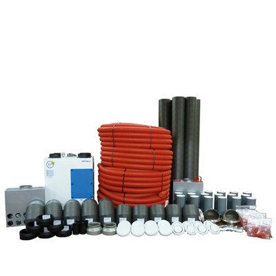 Airflow Entro V Dv130 Mvhr Kit Whole House Ventilation System With Heat Recovery For Homes Up To 277 Sqm from B&Q