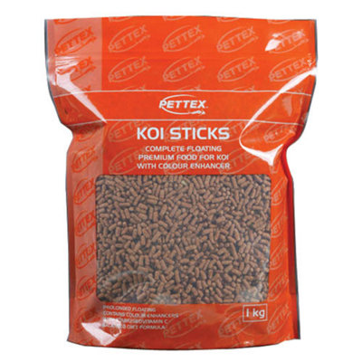 Pettex Premium Orange Koi Sticks 1Kg from B&Q