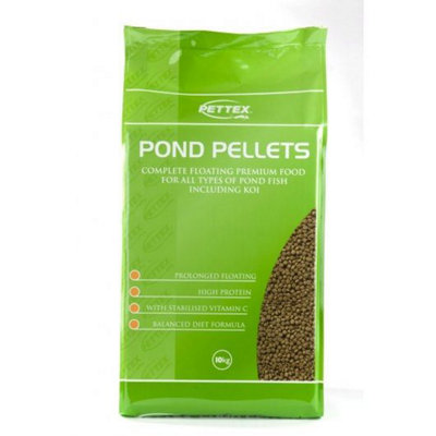  - Pettex Premium 4mm Pond Pellets 10Kg