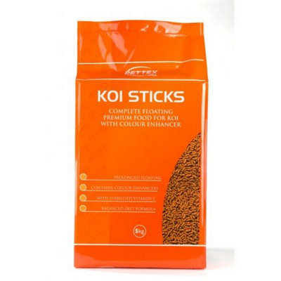 Premium Koi Sticks (Orange Bag) 5Kg from B&Q