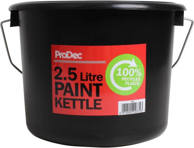 Prodec (7Pc) Plastic Paint Kettle 2.5 Ltr