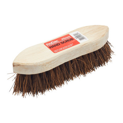 Prodec 9" Hand Scrub BrushLong Fibre from B&Q
