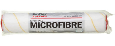 Prodec Advance 12" X 1.75" Short Pile Microfibre Trade Professional Woven Paint Roller from B&Q