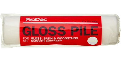 Prodec 9 Inch X 1.75" Gloss Pile Mohair Paint Roller For An Ultra-Smooth Finish Painting from B&Q