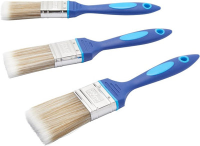 Fit For The Job No Bristle Loss 3 Piece Diy Paint Brush Set For A Smooth Finish With Emulsion from B&Q