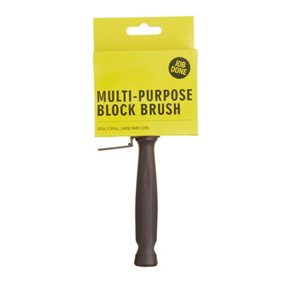 Job Done 4" Multi-Purpose Block Paint Brush from B&Q