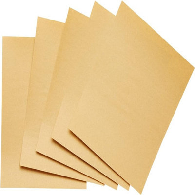 Fit For The Job 5 Large A4 Size Sheets Course Grade Sandpaper For Sanding Wood from B&Q