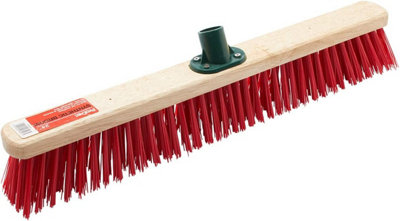 Prodec 24 Inch Synthetic Fibre Sweeping Broom Head For Heavy Duty Outdoor Sweeping from B&Q