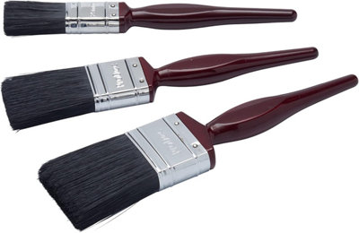 Prodec Contractor 3 Piece All Purpose Mixed Bristle Paint Brush Set For A Smooth Finish Painting With EmulsionGloss from B&Q
