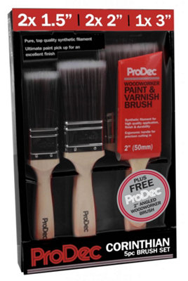 ProdecCorinthian Brush Set5 Piece from B&Q