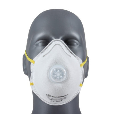 Blackrock Eazi-Breathe Ffp2 Moulded Disposable Respirator from B&Q