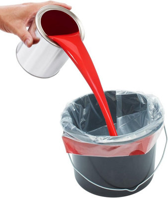ProDec 10 Pcs 2.5 Litre Recycled Plastic Paint Kettle Liners For QuickMess FreeWater Free Paint Colour Changes from B&Q