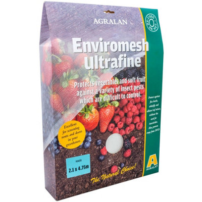 Agralan Enviromesh Ultrafine Insect Netting2.1 X 4.75M from B&Q
