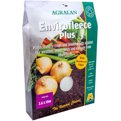 Agralan Envirofleece Plus Frost Protection Garden Fleece  2.6 X 10M from B&Q