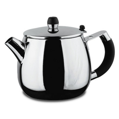 Café Stål Café Stal Grandeur Deluxe Teapot35Oz / 1000Ml / Serves 3-4 MugsInsulated Double Walled Stainless SteelMirror Polished from B&Q