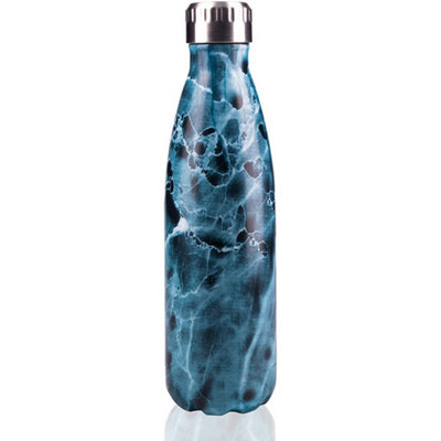 Accessotech Pioneer 500Ml Stainless Steel Water Bottle Insulated Leakproof Eco Friendly Reusable Flask from B&Q