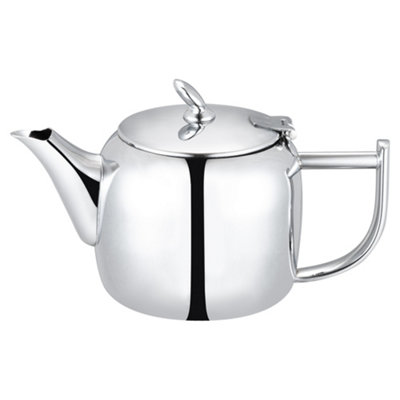 Café Olé Chatsworth Teapot48Oz / 1360Ml / Serves 4-5 Mugs18/10 Stainless Steel TeapotMirror Polished Finish from B&Q