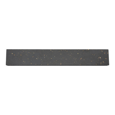Rockingham Forge Magnetic Rack30CmBlack Granite5 Spaces from B&Q