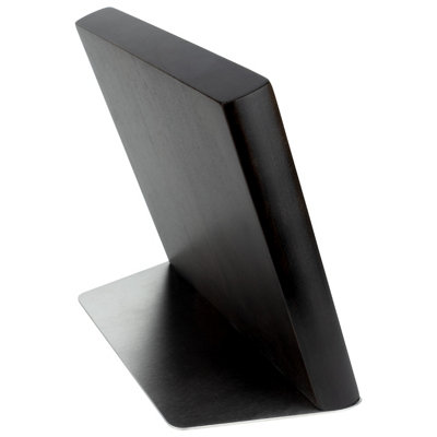 Rockingham Forge Magnetic BlockSolid Ash WoodBlack from B&Q