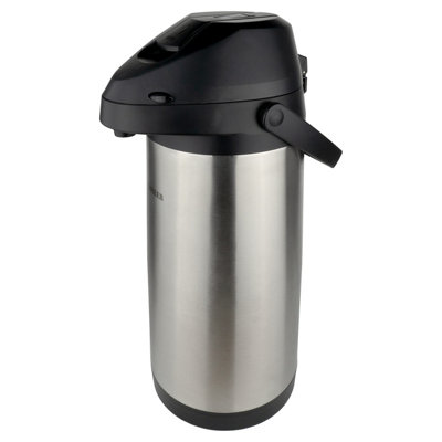 Pioneer 5.0L Stainless Steel Lever Thermal Flask Airpot from B&Q