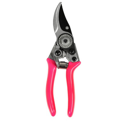 Burgon & Ball Florabrite Neon Pink Bypass Pruner from B&Q