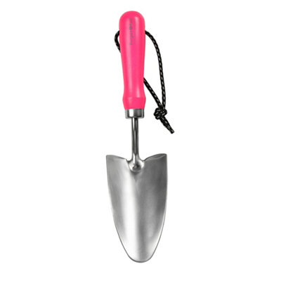 Burgon & Ball Flora Brite Pink Trowel from B&Q
