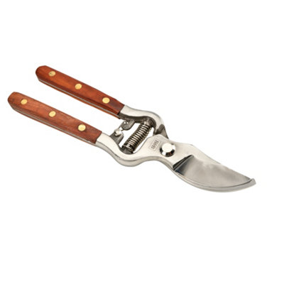 Burgon & Ball Dark Wood Bypass Secateurs (H) 215mm X (W) 52mm from B&Q