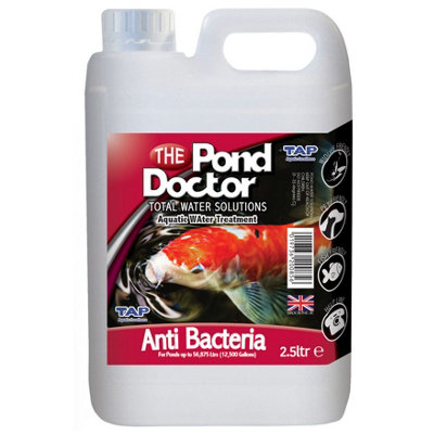 Tap Anti Bacteria Pond Doctor Water Solution Disinfectant Aquatic Garden Nets from B&Q