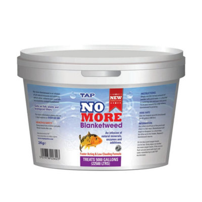 Tap No More Blanketweed Treatment 2Kg from B&Q