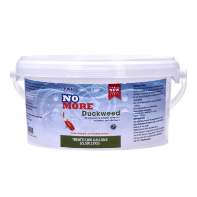Tap No More Duckweed Pond Water Algae Treatment Duck Weed Garden Fish Koi 2Kg from B&Q